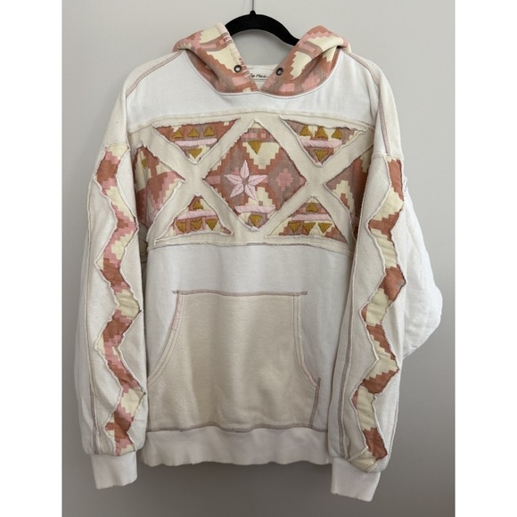 Free People Tops - Free People Nordic "It's a Vibe" Hoodie Women's Size Small